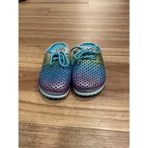 Cromer Resort Wear Sparkle Blue Girls Shoes Size 13/1